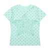 Star-Embellished Polka Dot Chic T-Shirt — Mint Green