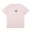 Chic Rhinestone-Embellished T-Shirt – Pink